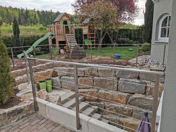 Geländer als Absturzsicherung