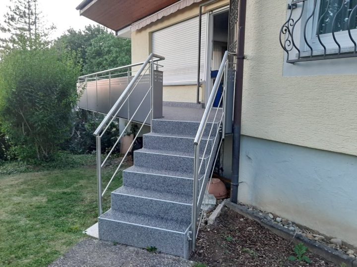 Geländer mit Stabfüllung